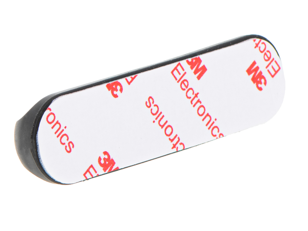 Organizator cabluri, autoadeziv, silicon, negru - 2 | YEO