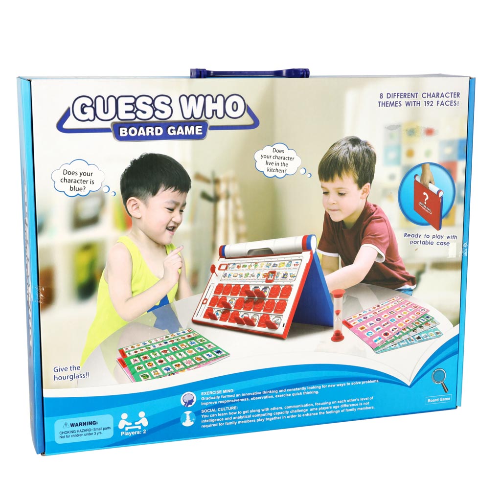 Joc de familie Guess Who? Ghici ce? 8 placi de joc - view 2