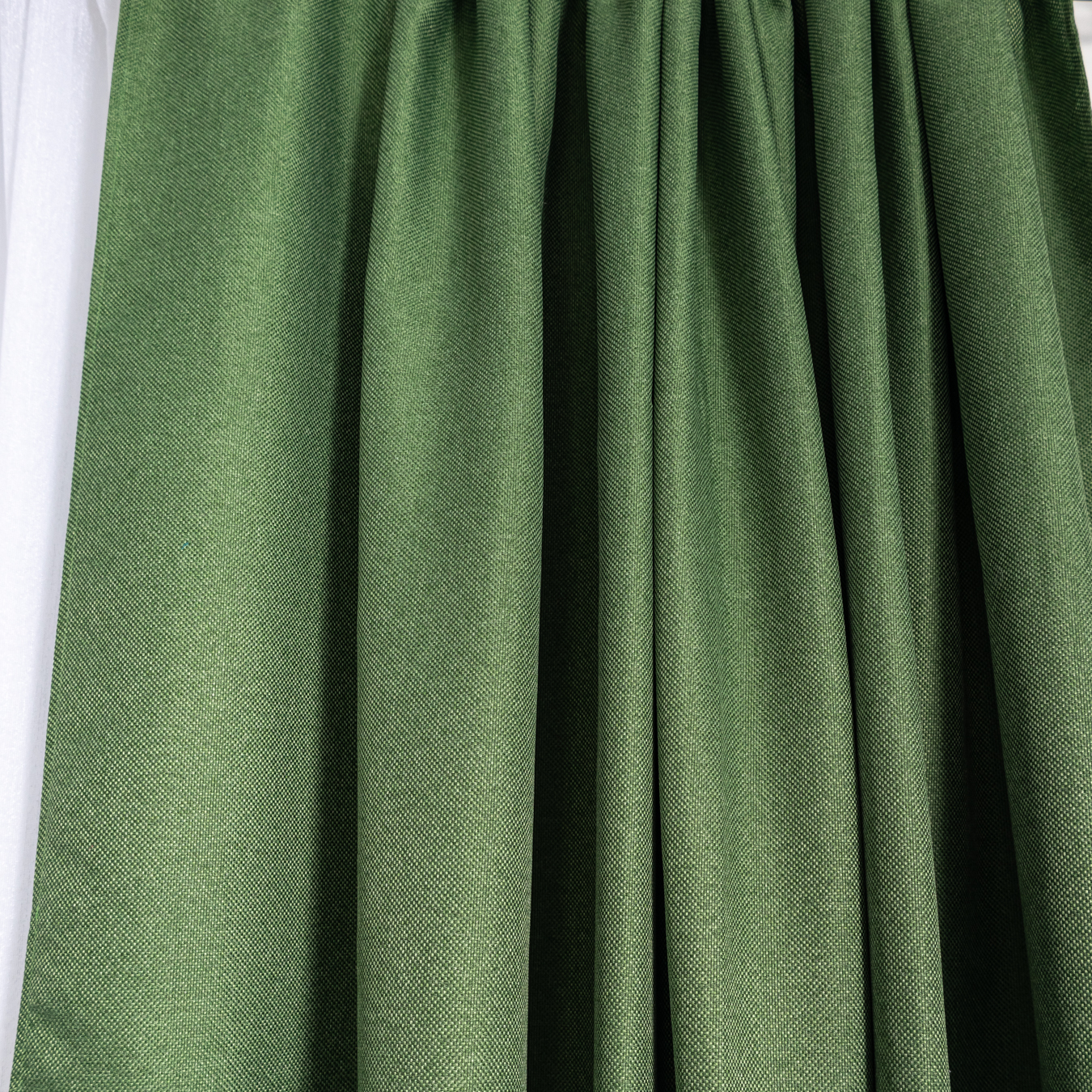 Draperie HoReCa TEXTURATA tip Bob de Orez, 140cm latime x 260cm inaltime, cu TIV LAT, Verde - 4 | YEO