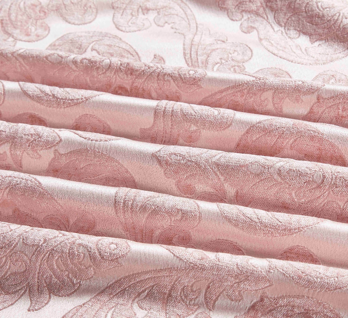 Set Cadou Luxury, Jojo Home, Jacquard Regal, 7 Piese, Cu Pilota Inclusa, Roz - 4 | YEO