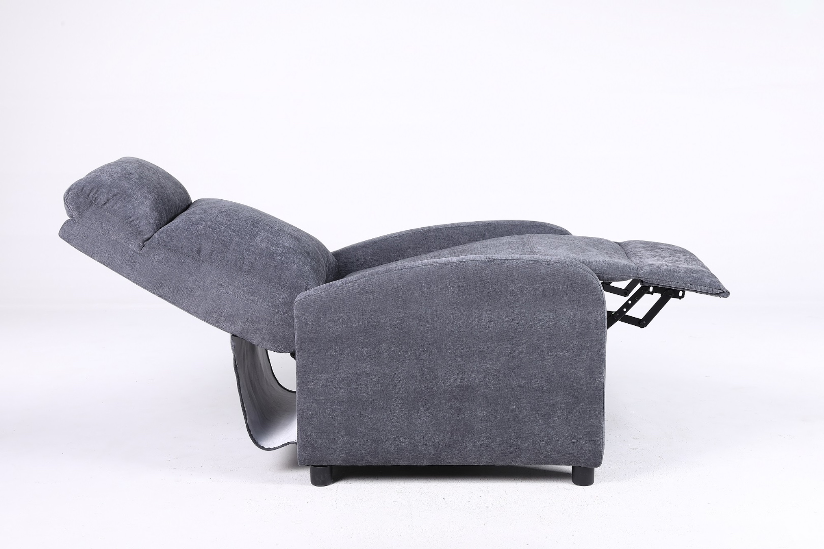 Poze Fotoliu Recliner Premium, Confort Maxim, Design Elegant, Gri Inchis cumparamisim.ro