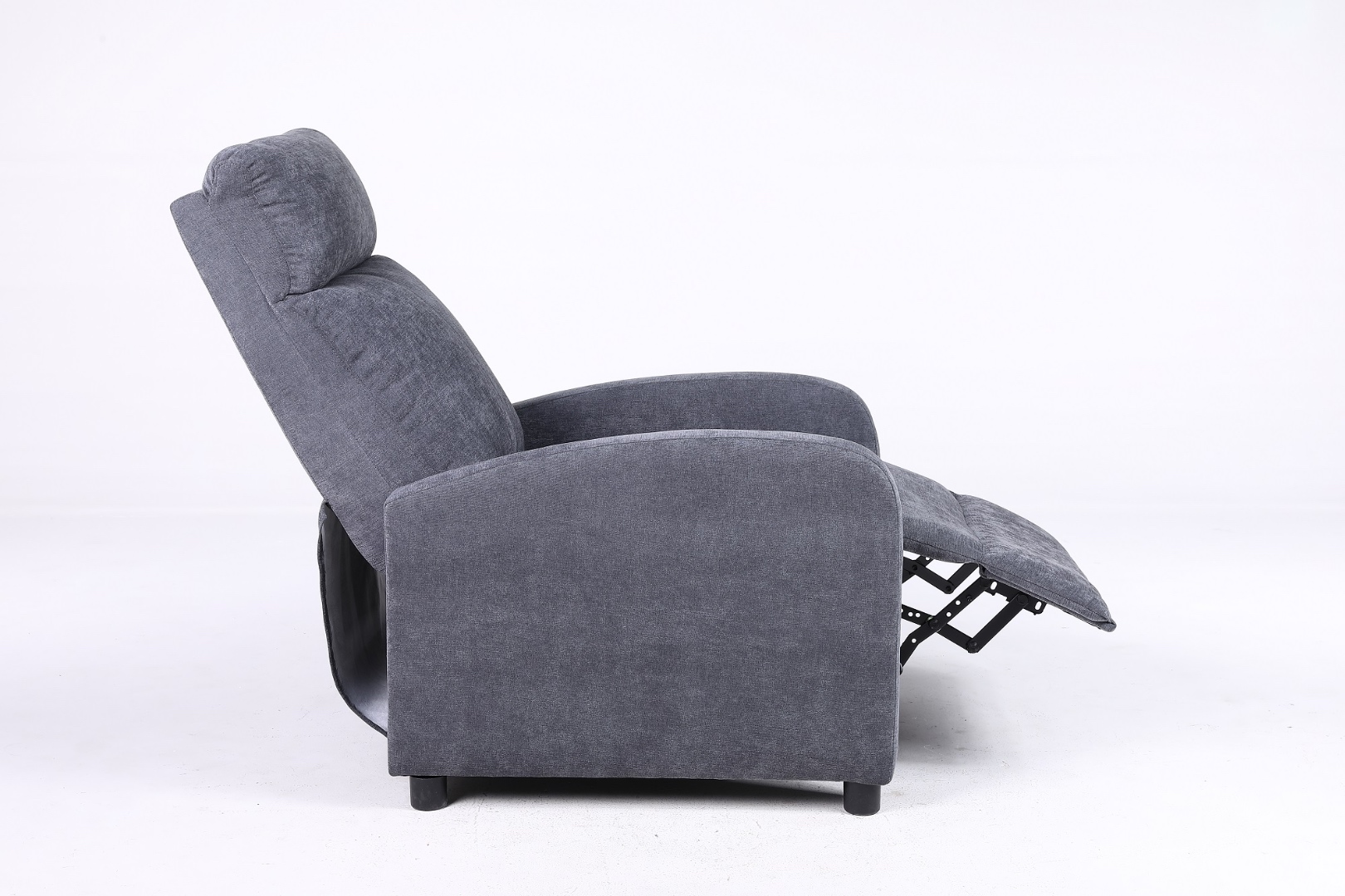 Poze Fotoliu Recliner Premium, Confort Maxim, Design Elegant, Gri Inchis cumparamisim.ro