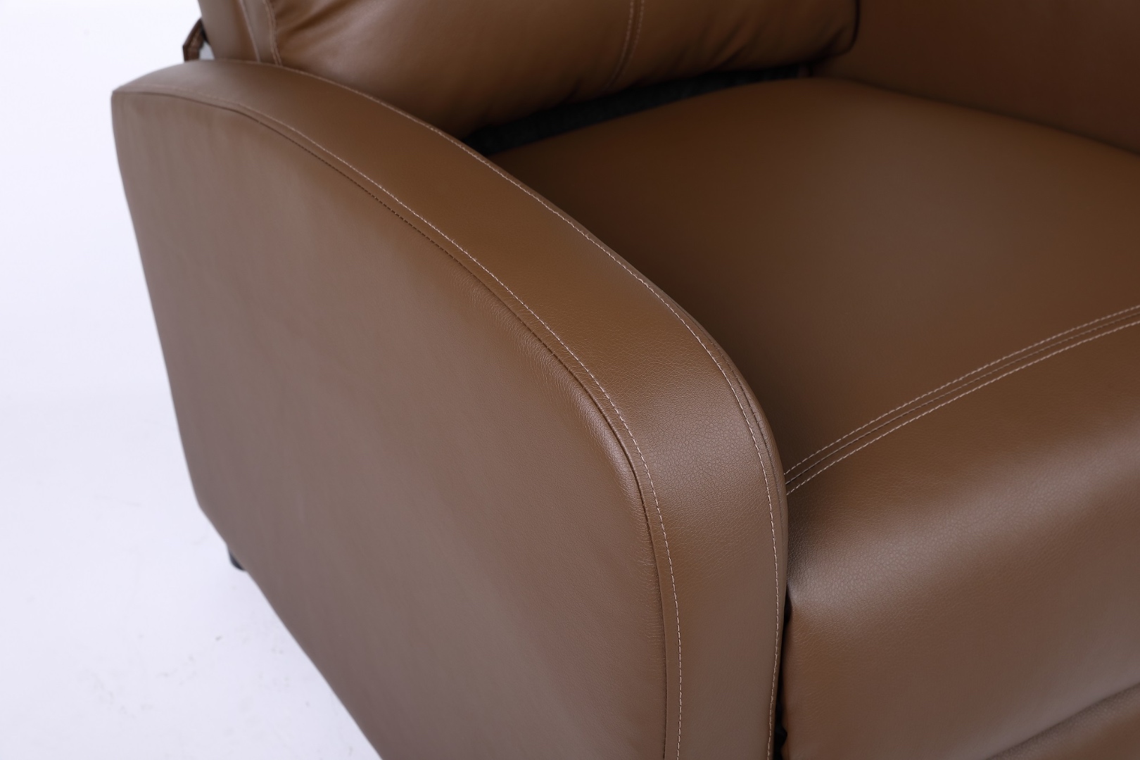 Poze Fotoliu Recliner Premium, Confort Maxim, Design Elegant, Maro Kaki cumparamisim.ro