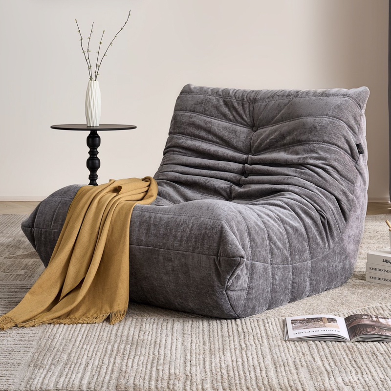 Fotoliu cu Sustinere Ergonomica Nobile HD Foam, Catifea, Gri - 1 | YEO