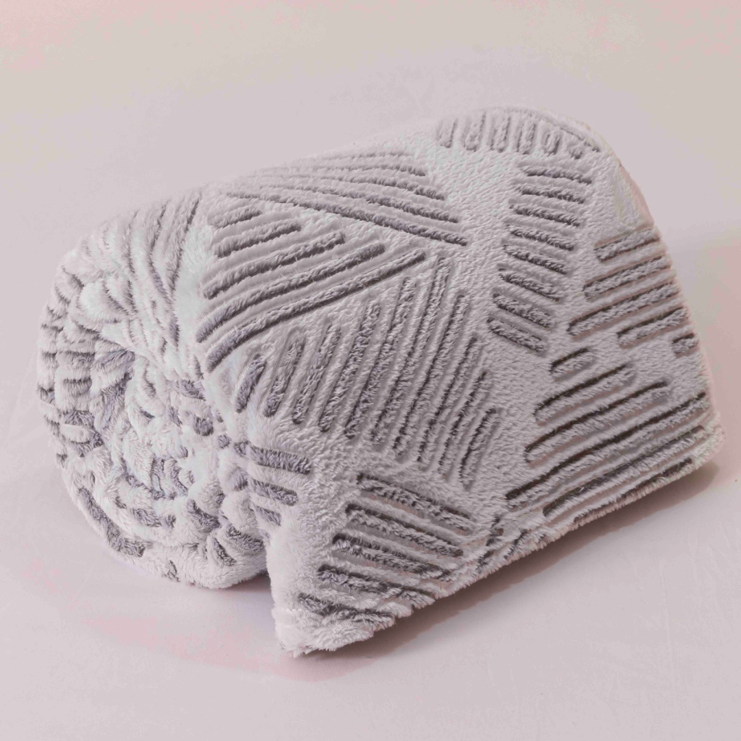 Patura Pufoasa CoCoLiNo, Jojo Home, 200x230cm, Gri, Dungi - 3 | YEO
