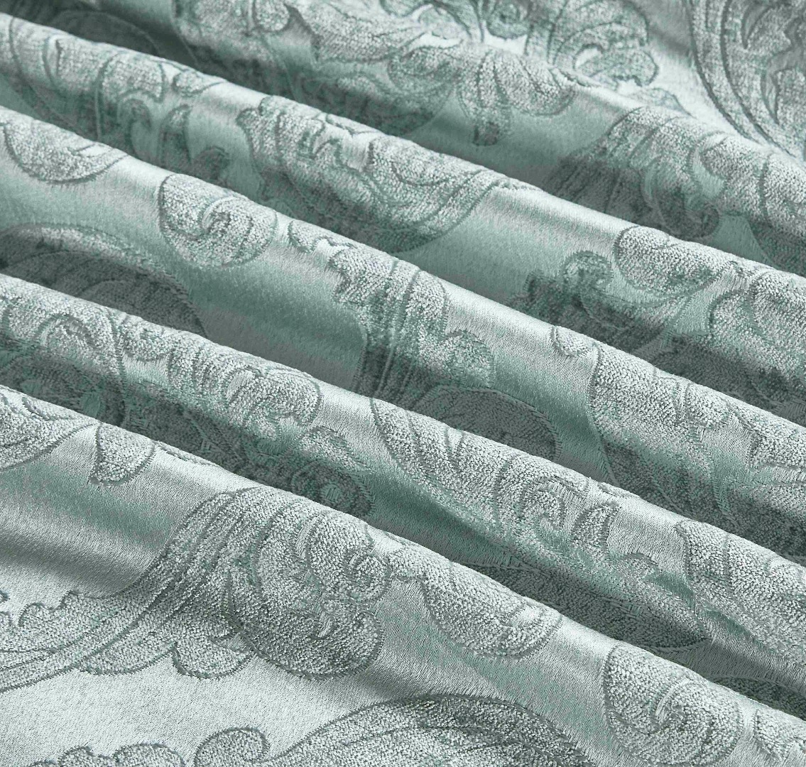 Set Cadou Luxury, Jojo Home, Jacquard Regal, 7 Piese, Cu Pilota Inclusa, Verde - 4 | YEO