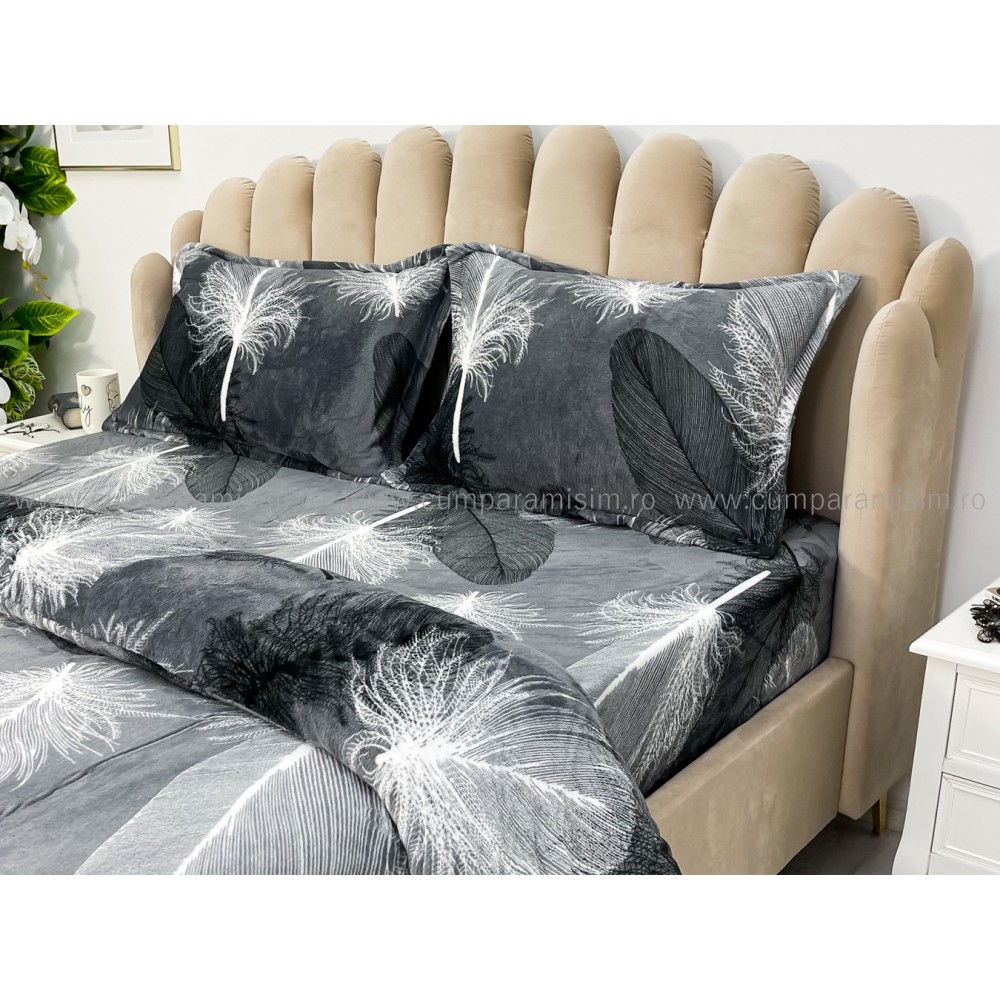 Lenjerie pat dublu, Super Pufoasa COCOLINO, 4 piese EST-CC11 — imaginea 7