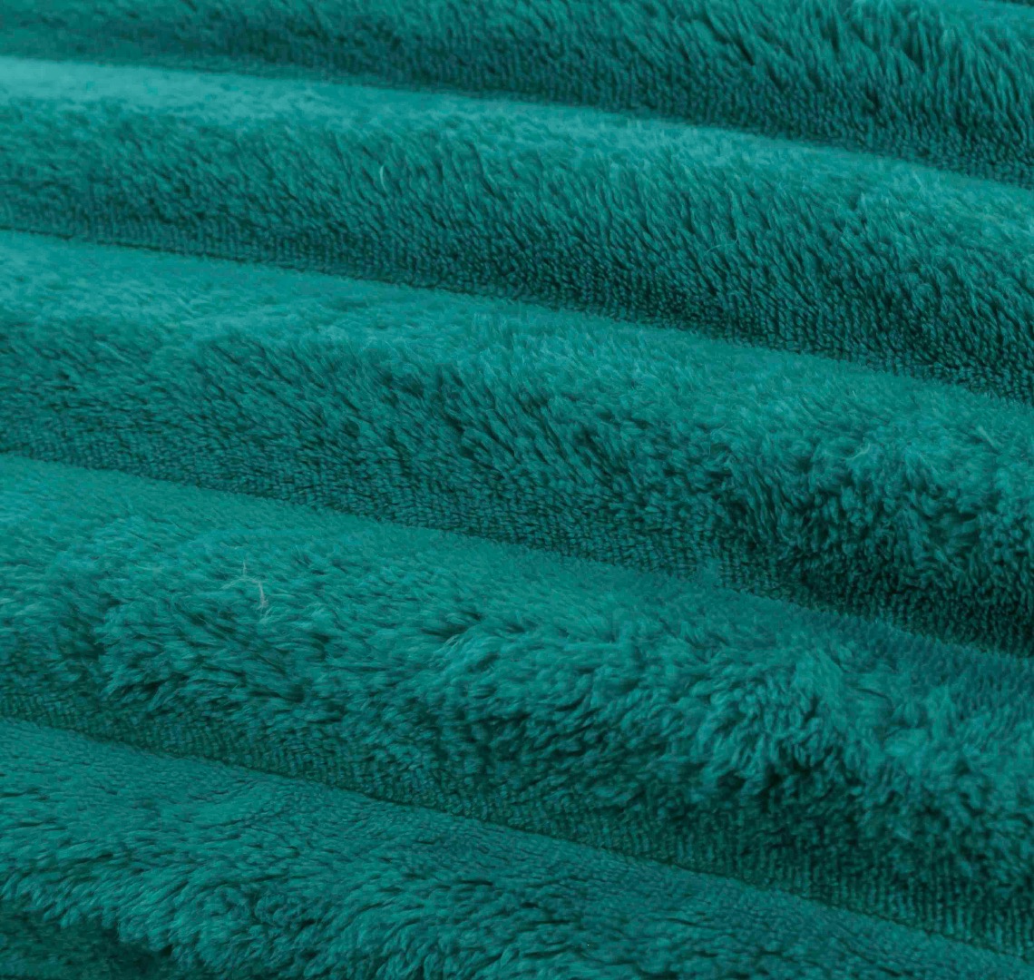 Lenjerie Deluxe, Jojo Home, 4 Piese, Blanita Shorthair si CoCoLiNo, cu Elastic Perimetral, Turquoise - 3 | YEO