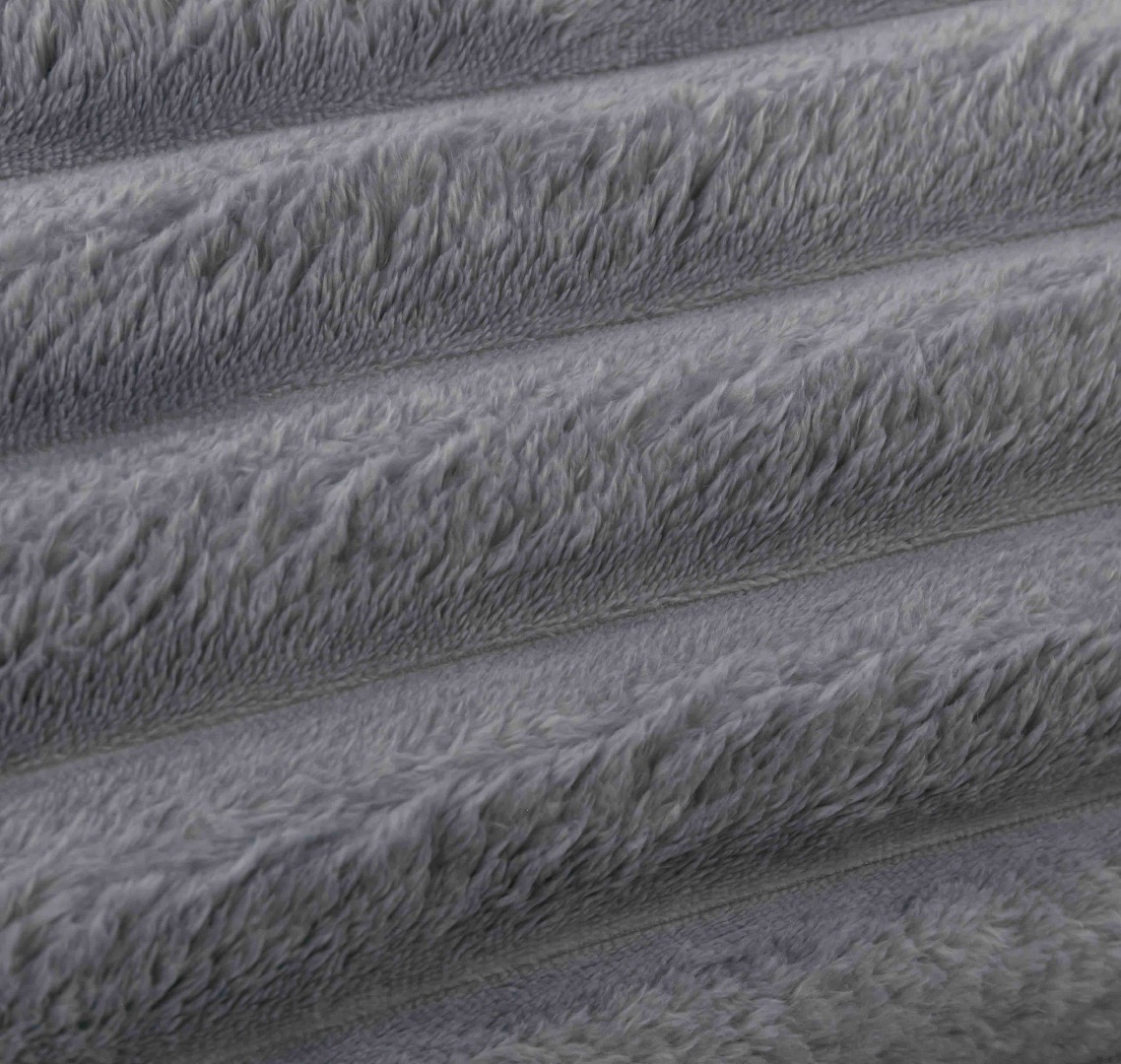 Lenjerie Deluxe, Jojo Home, 4 Piese, Blanita Shorthair si CoCoLiNo, cu Elastic Perimetral, Gri Albastrui - 3 | YEO
