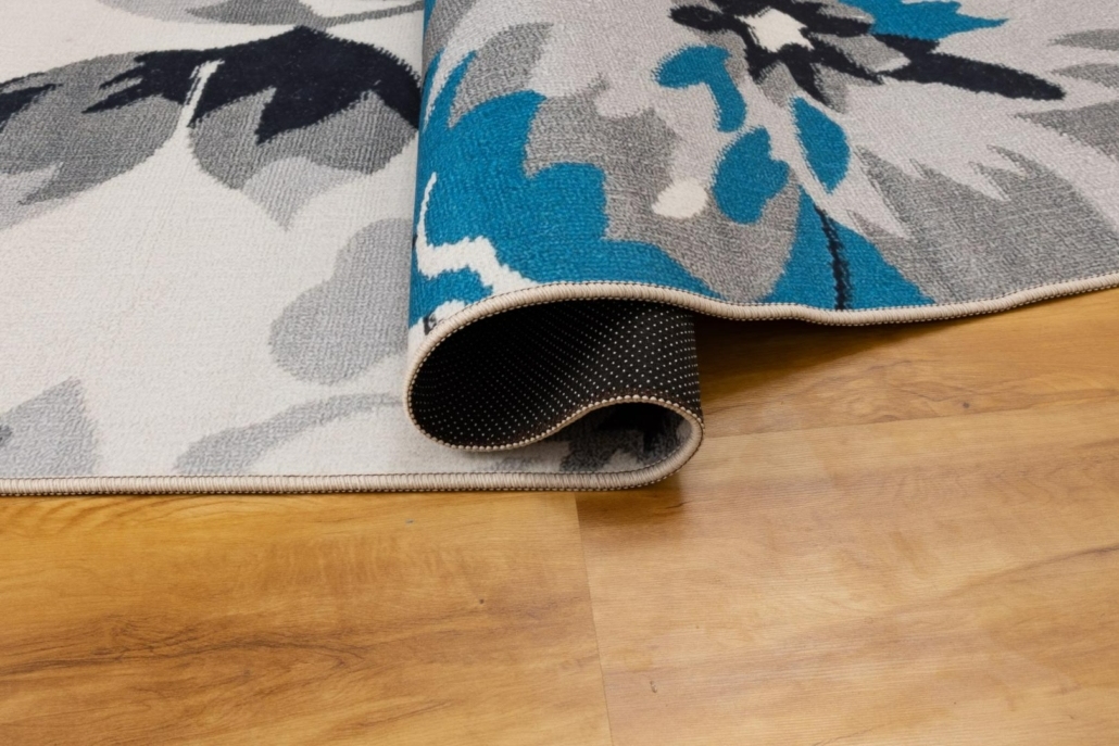 Covor 160x230cm pentru Dormitor si Living, Gri - Rosu - 2 | YEO