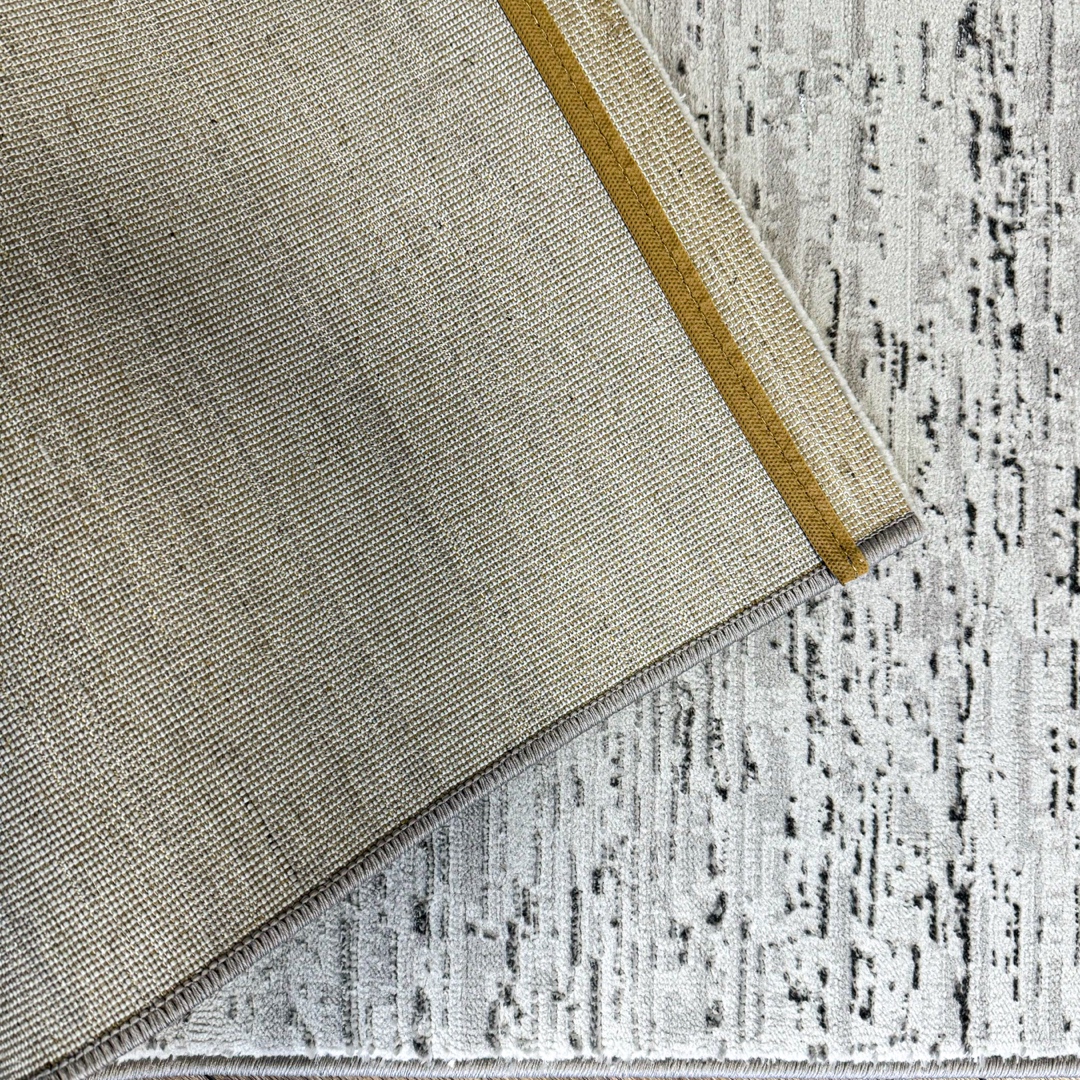 Poze Covor Modern, Elegant, 80x300cm, gros si pufos, CREATION V1, Gri deschis cumparamisim.ro