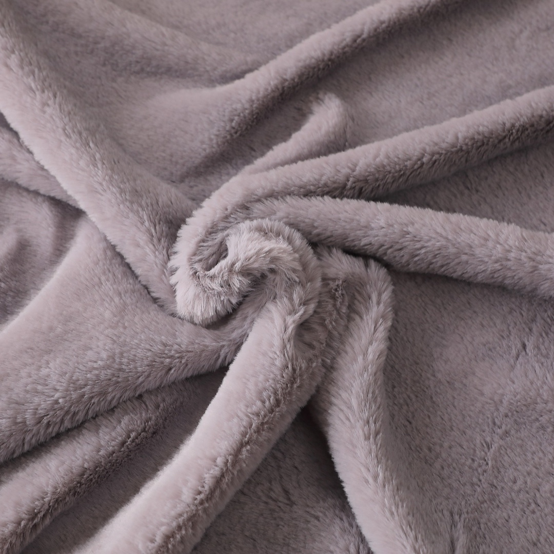 Poze Patura Premium, 200x230cm, cu Blanita Shorthair si Cocolino, cu Fermoar, Gri – Lux, Caldura & Versatilitate! cumparamisim.ro