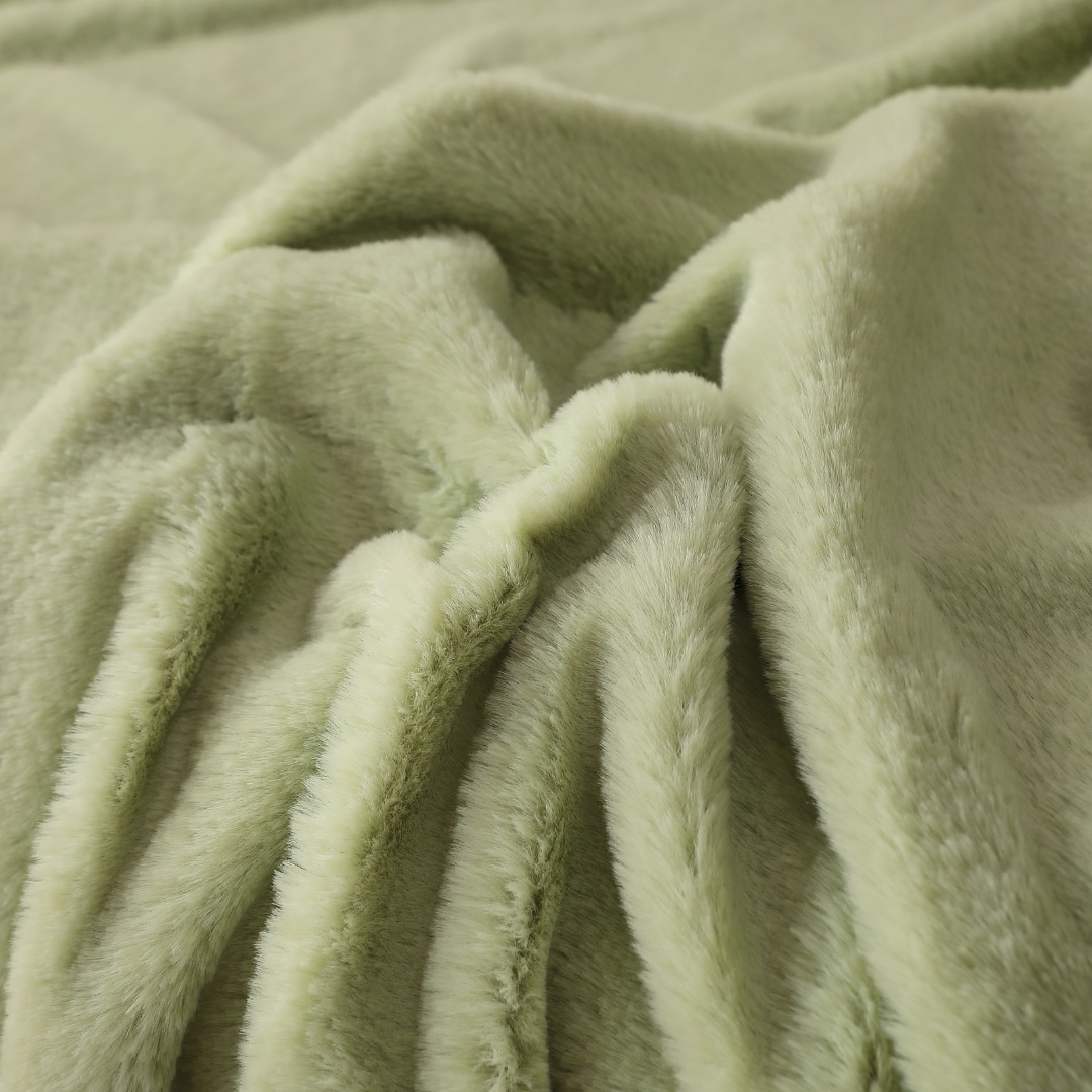 Poze Patura Premium, 200x230cm, cu Blanita Shorthair si Cocolino, cu Fermoar, Vernil – Lux, Caldura & Versatilitate! cumparamisim.ro