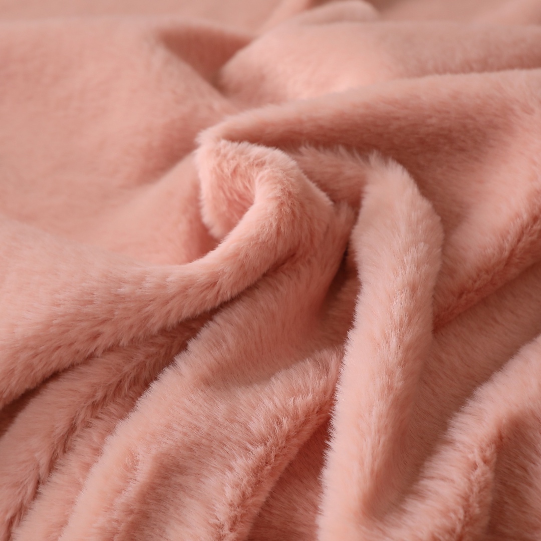 Poze Patura Premium, 200x230cm, cu Blanita Shorthair si Cocolino, cu Fermoar, Roz – Lux, Caldura & Versatilitate! cumparamisim.ro