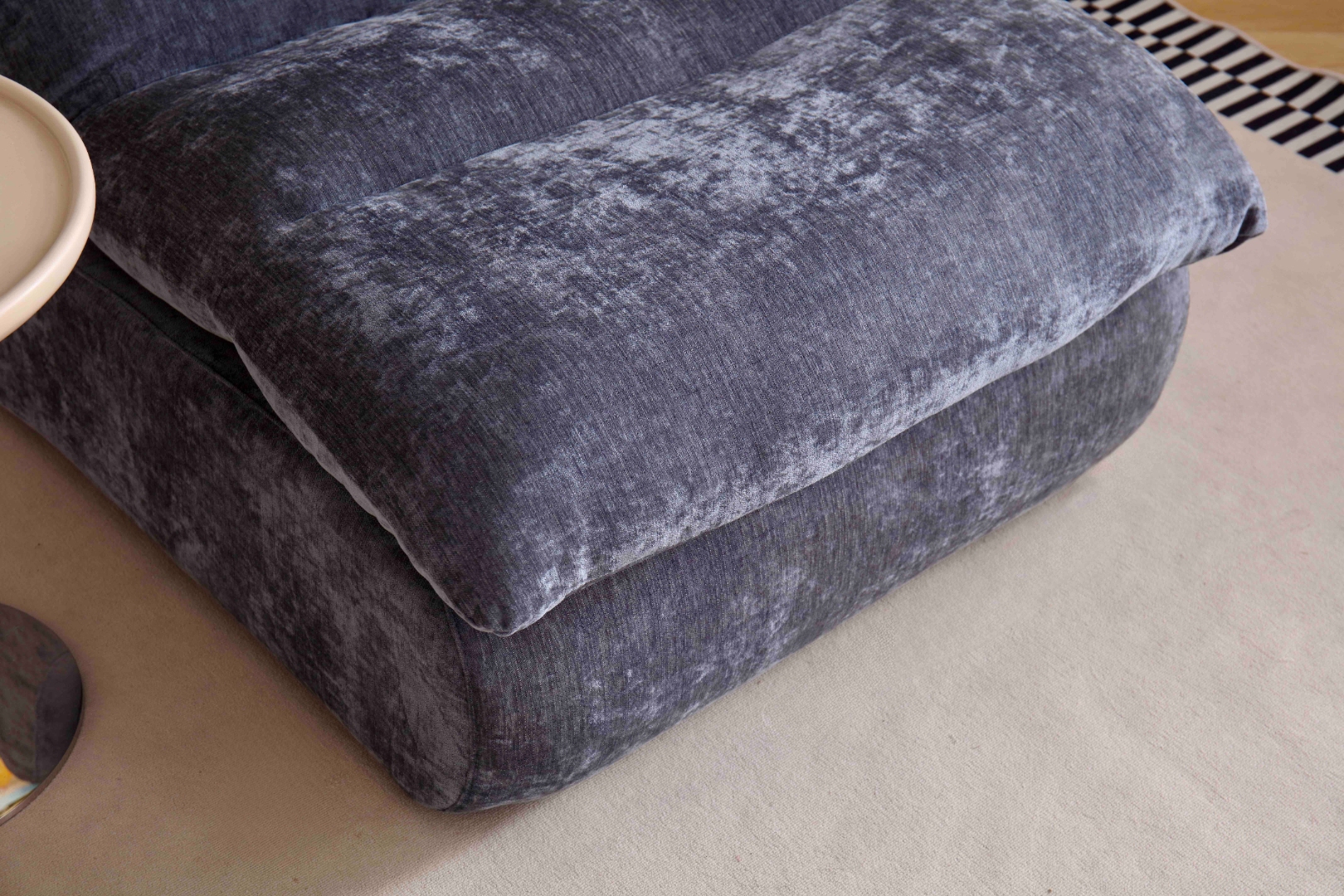 Fotoliu Aura, Spuma HD, ambalat vidat, gri - imagine 8