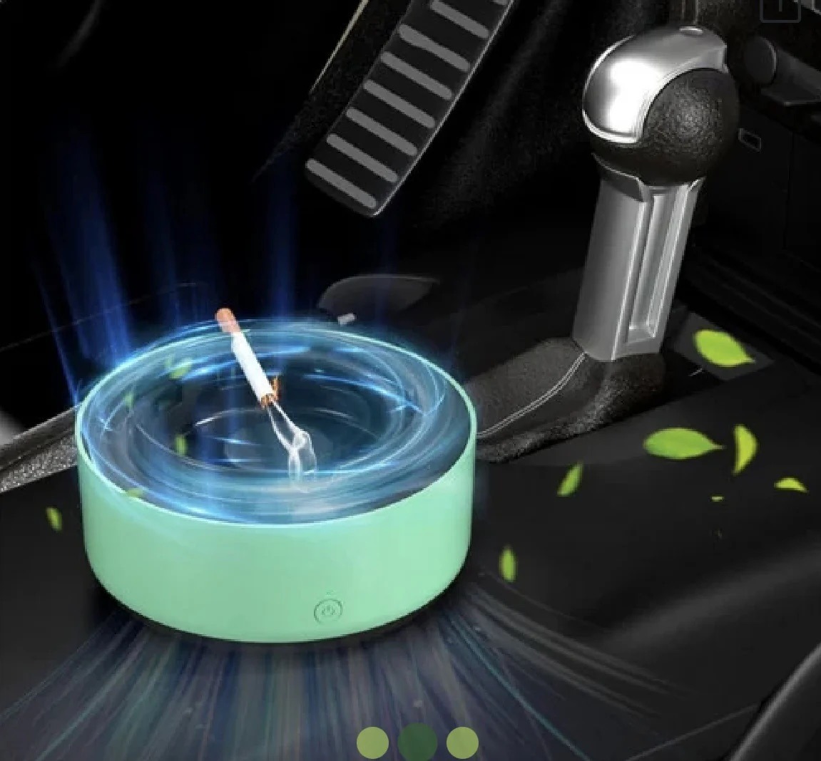 Scrumiera Inteligenta cu Absorbtie Fum si Filtru Purificator - view 7