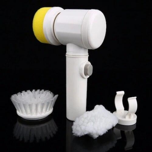 Perie de curatat electrica, rotire 360 ° 3 capete incluse - imagine 5