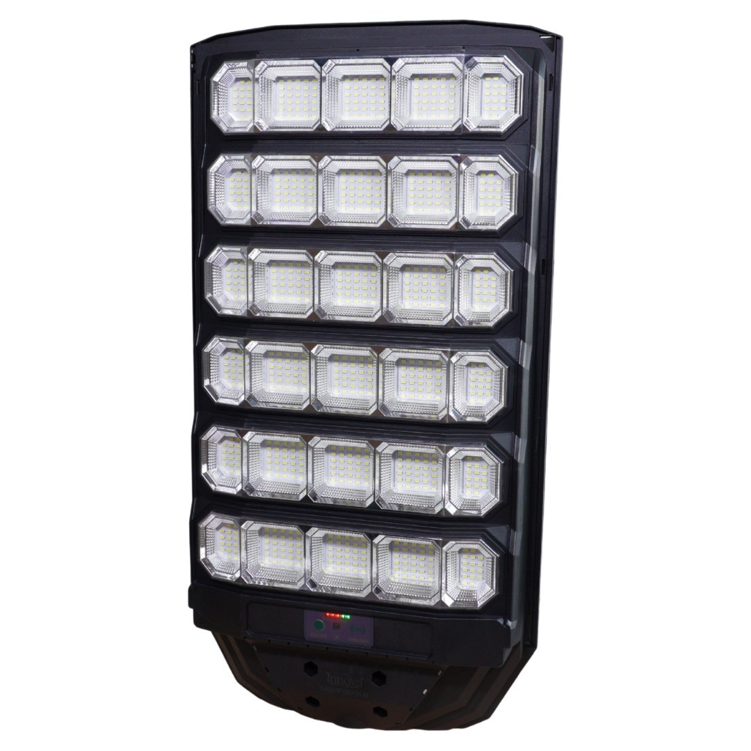 Lampa Solara Stradala 1600W LED 120000 lm, Senzor Lumina/Miscare si Telecomanda, IP66, Suport Prindere - imagine 2