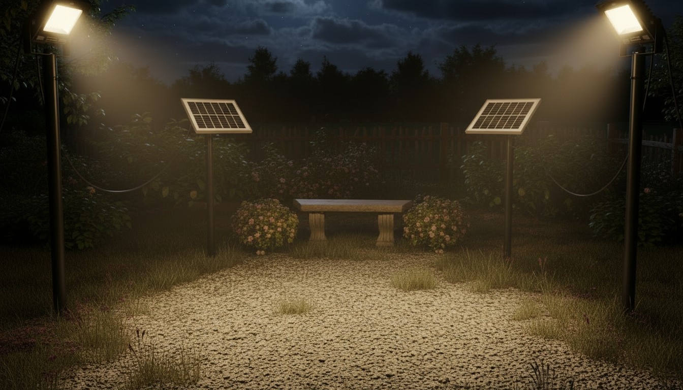 Set 4 x Proiector Solar Innova 100W , IP66 , Indicator Batarie , Telecomanda , 6500k - view 4