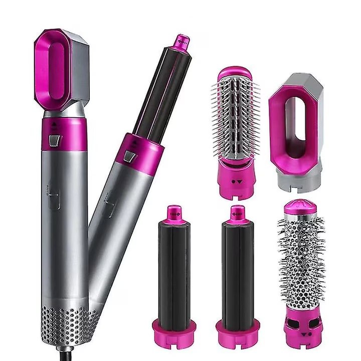 Perie de par multifunctionala 5 in 1 – Hot Air Styler (Uscare • Ondulare • Indreptare • Volum) - imagine 2