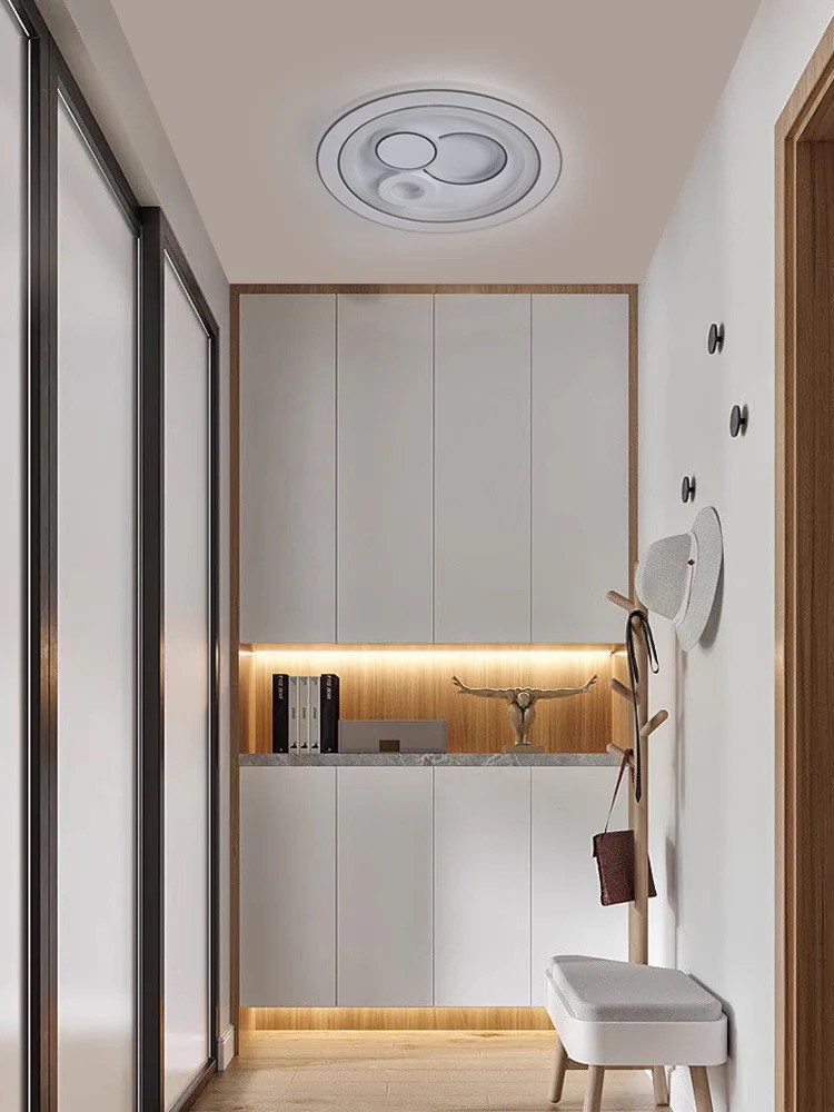 Aplica LED RFAN, Model 9211-300, 3 Tipuri De Lumina, 92W, Alb/Negru - imagine 2