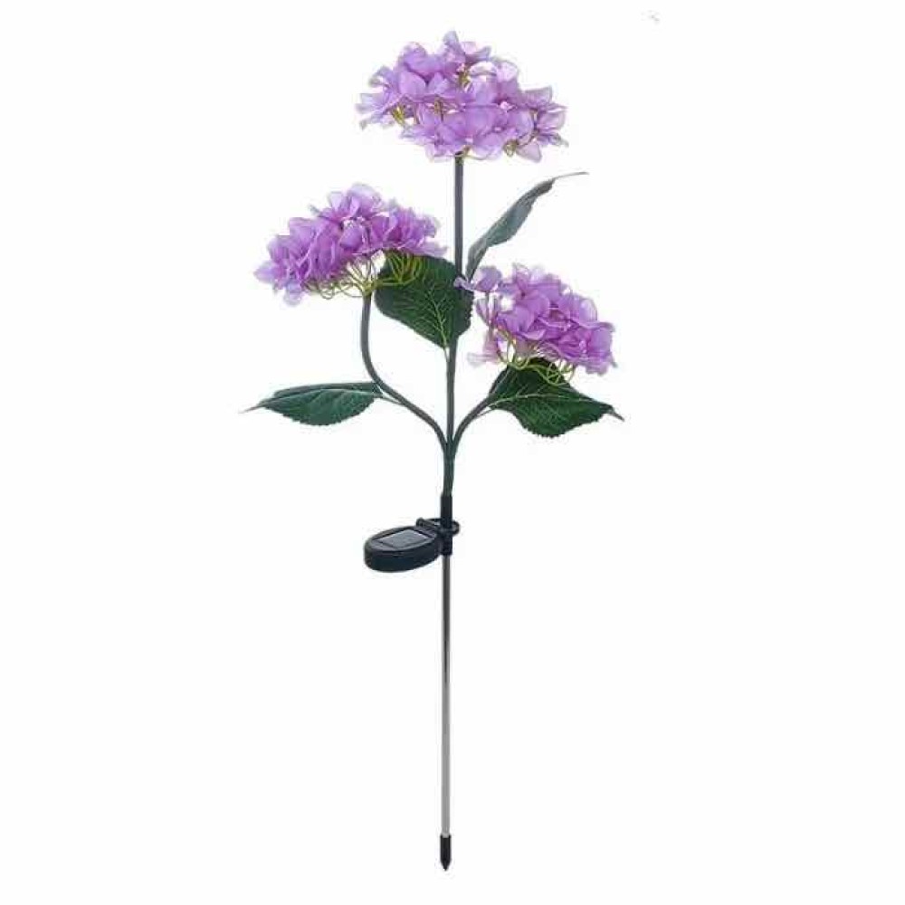 Set 2 Lampi Solare Decorative Tip Hortensie Mov – Iluminare LED, Design Realist si Functionare Automata - view 3