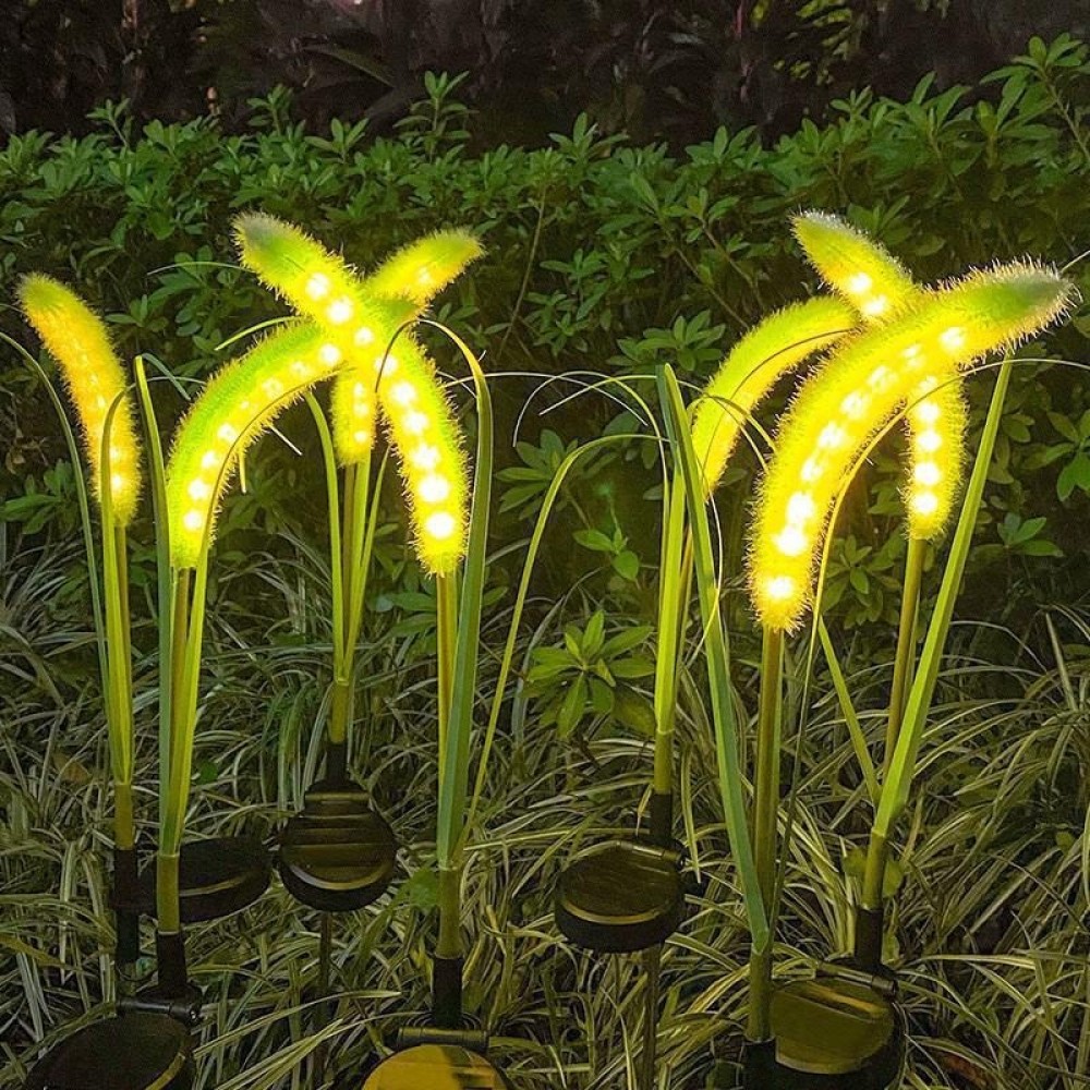 Set 2 Lampi Solare Decorative Tip Iarba Verde Ornamntala  cu LED M374-23, 70cm, lumina calda, Design Elegant si Functionare Automata - view 2