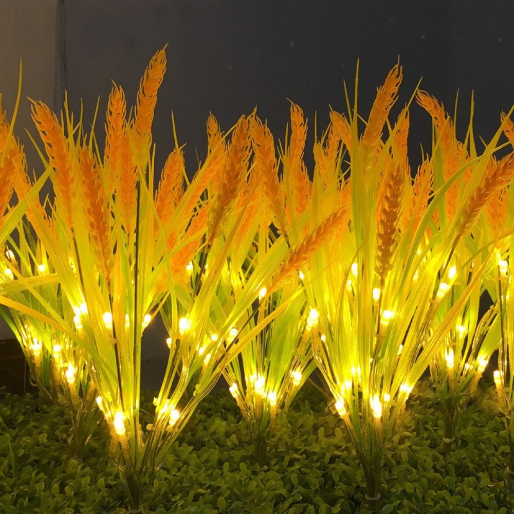 Set 2 Lampi Solare Decorative Tip Spic de Grau cu LED , 60cm, Lumina Eleganta, Design Elegant si Functionare Automata - view 2