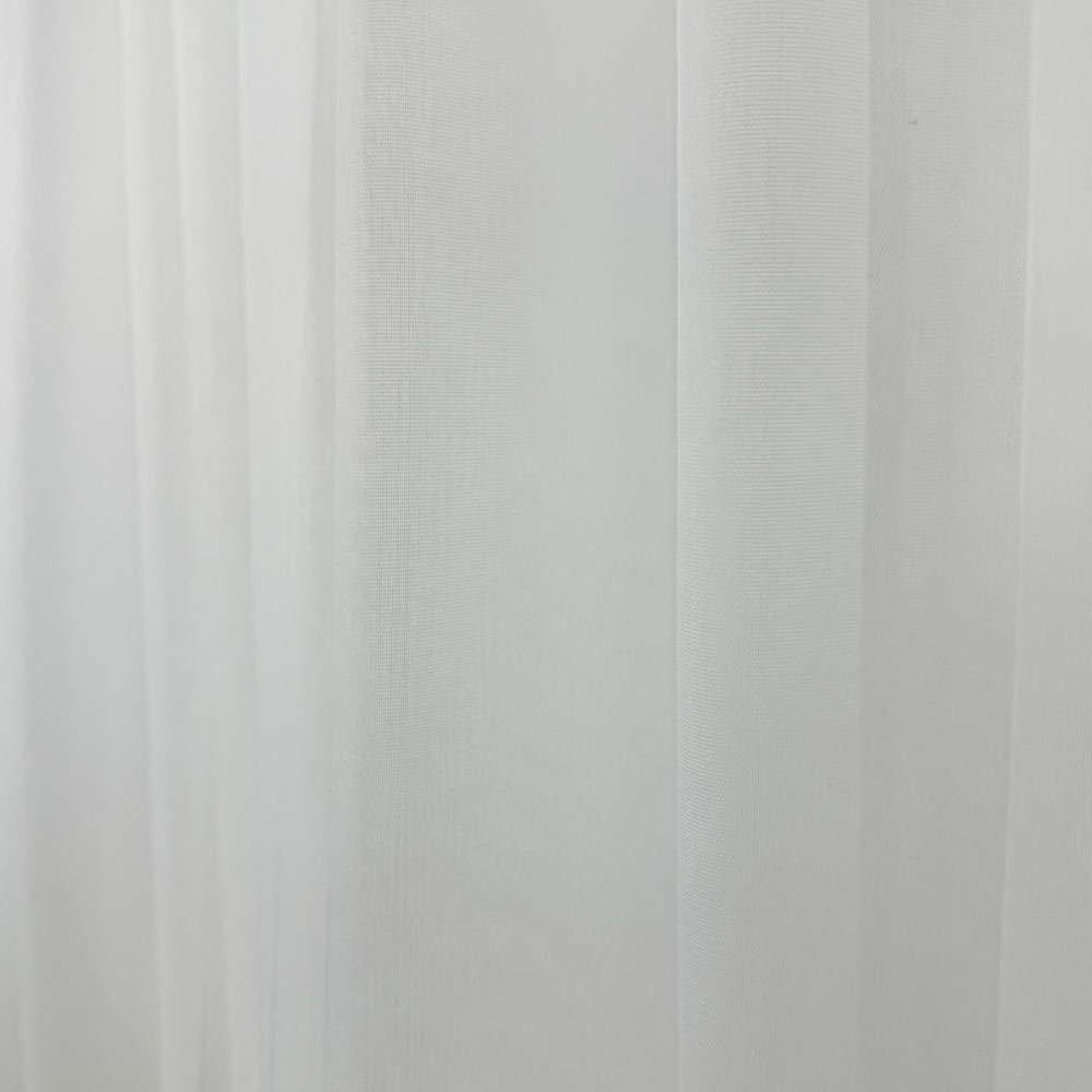 Perdea in Degrade tip Fibra de Bambus, Alb cu Bej, 140cm latime x 260cm inaltime, cu rejansa pt bara – imagine 5