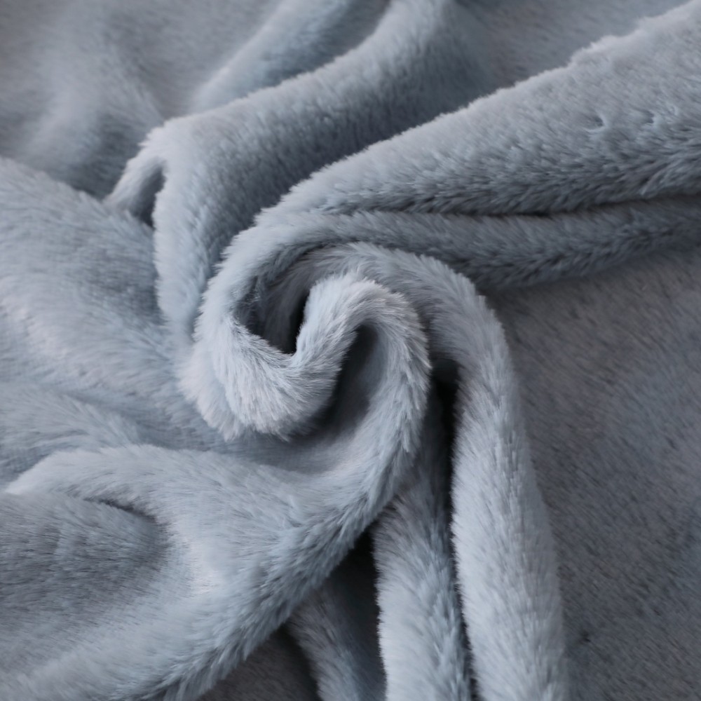 Patura Premium, 200x230cm, cu Blanita Shorthair si Cocolino, cu Fermoar, Bleu – Lux, Caldura & Versatilitate! – imagine 2