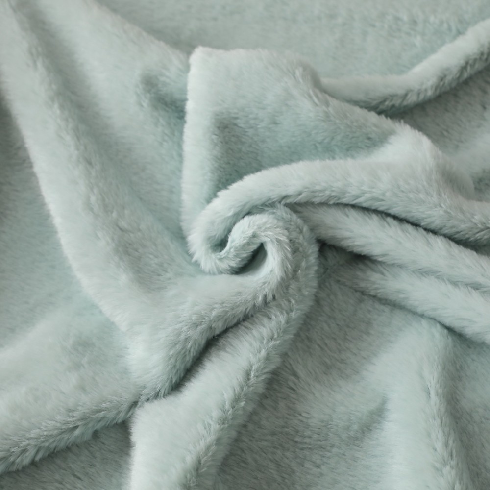 Patura Premium, 200x230cm, cu Blanita Shorthair si Cocolino, cu Fermoar, Menta – Lux, Caldura & Versatilitate! – imagine 2