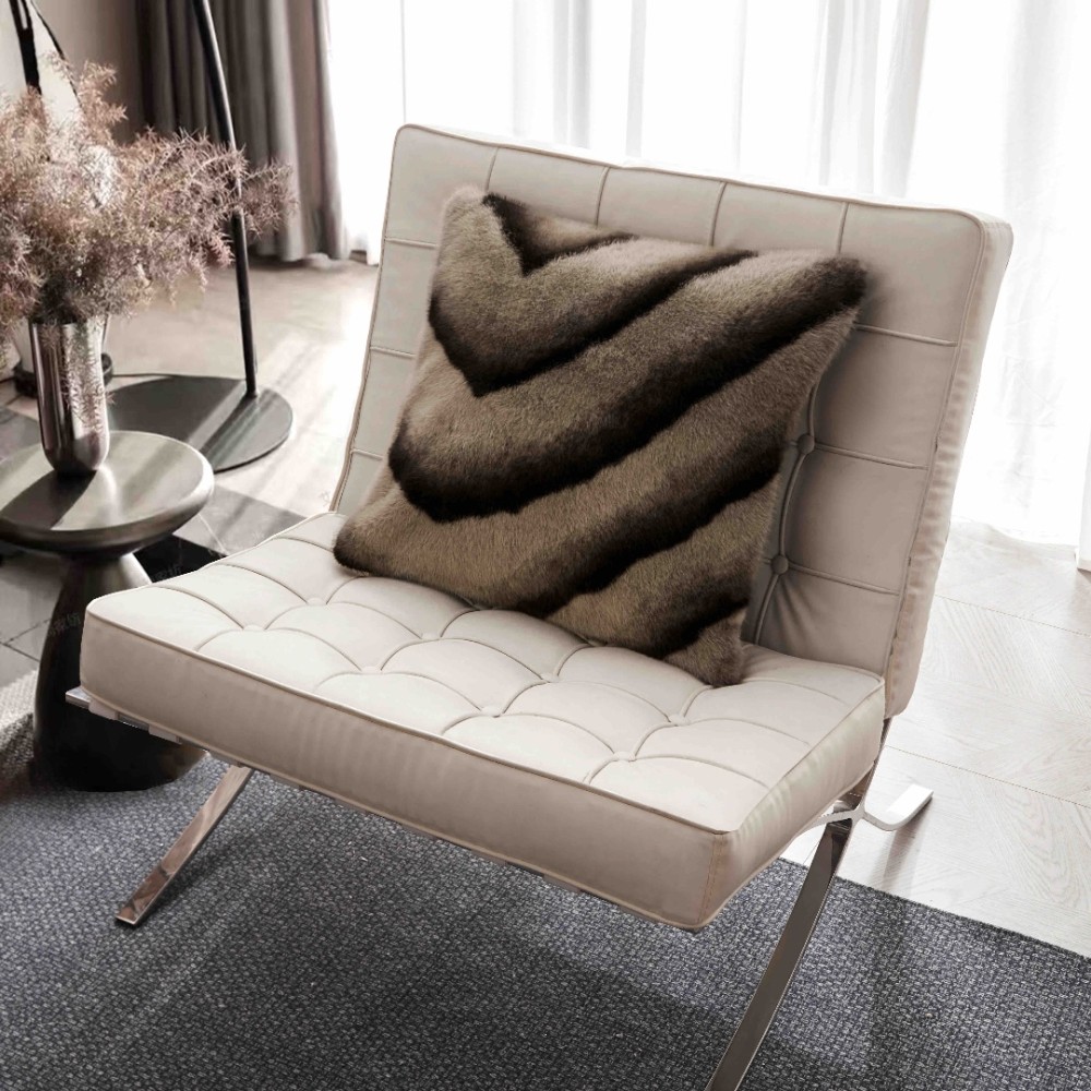 Patura Blanita (Artificiala) de Nurca, Jojo Home, 200x230cm, Bej, Negru — imaginea 10