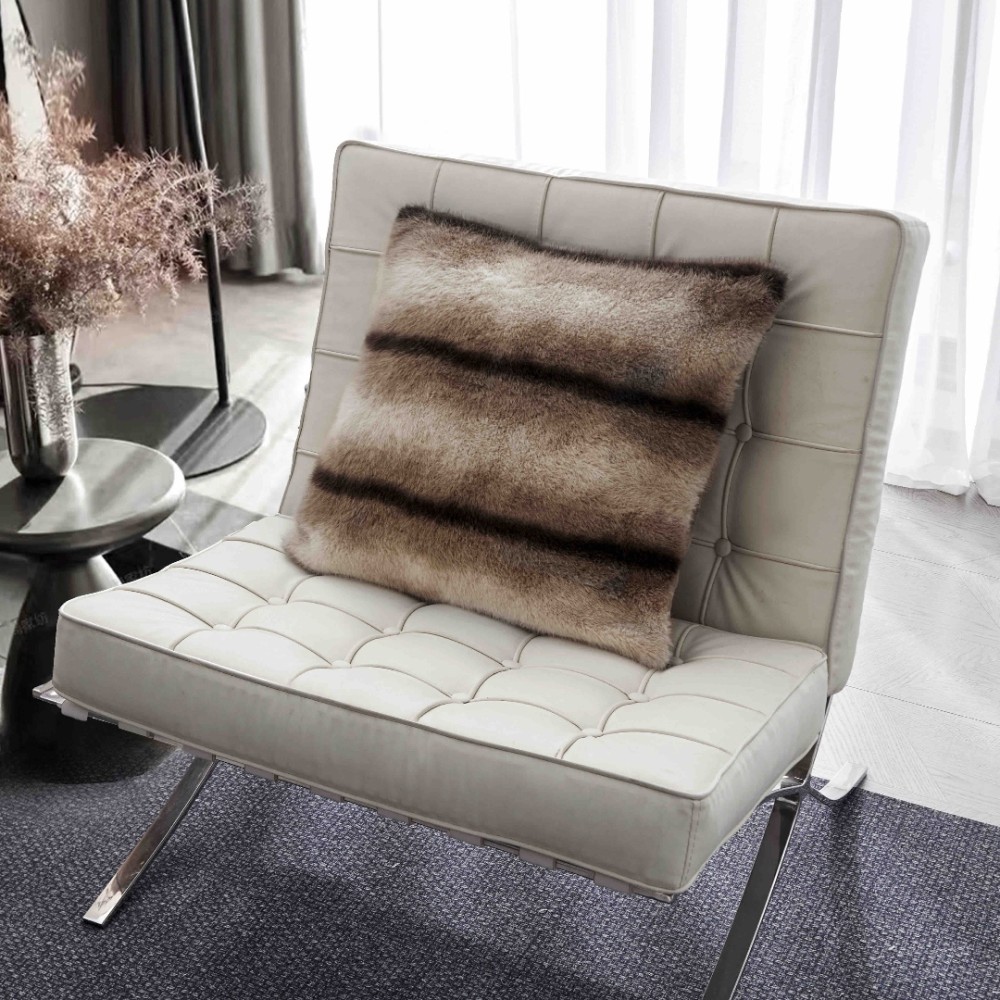 Patura Blanita (Artificiala) de Nurca, Jojo Home, 200x230cm, Bej, Maro, Negru — imaginea 9