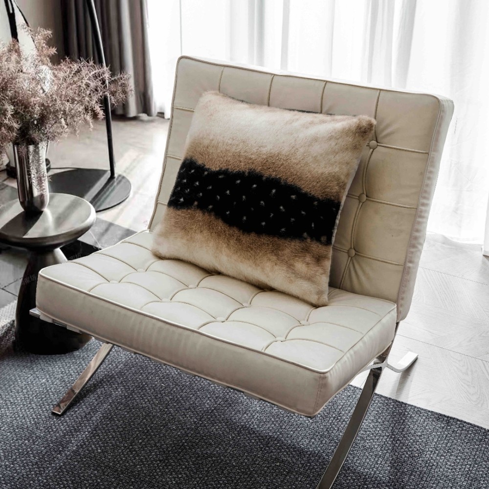 Patura Blanita (Artificiala) de Nurca, Jojo Home, 200x230cm, Crem, Bej, Negru – imagine 5