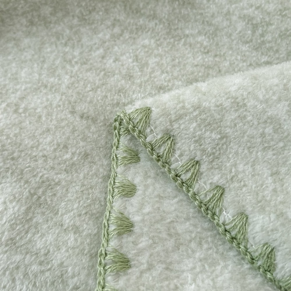 Patura Premium Tip Casmir cu Capsa 100x140 cm - Menta — imaginea 5