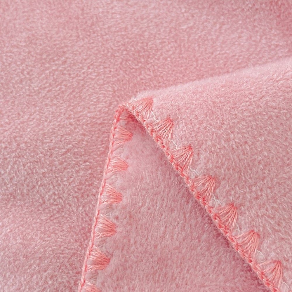 Patura Premium Tip Casmir cu Capsa 100x140 cm - Roz — imaginea 5