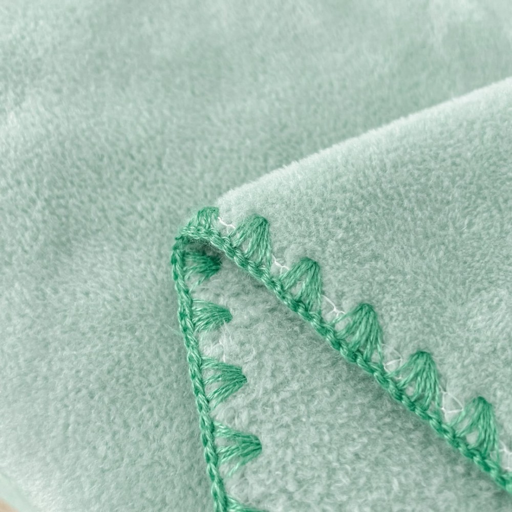 Patura Premium Tip Casmir cu Capsa 100x140 cm - Aqua — imaginea 5