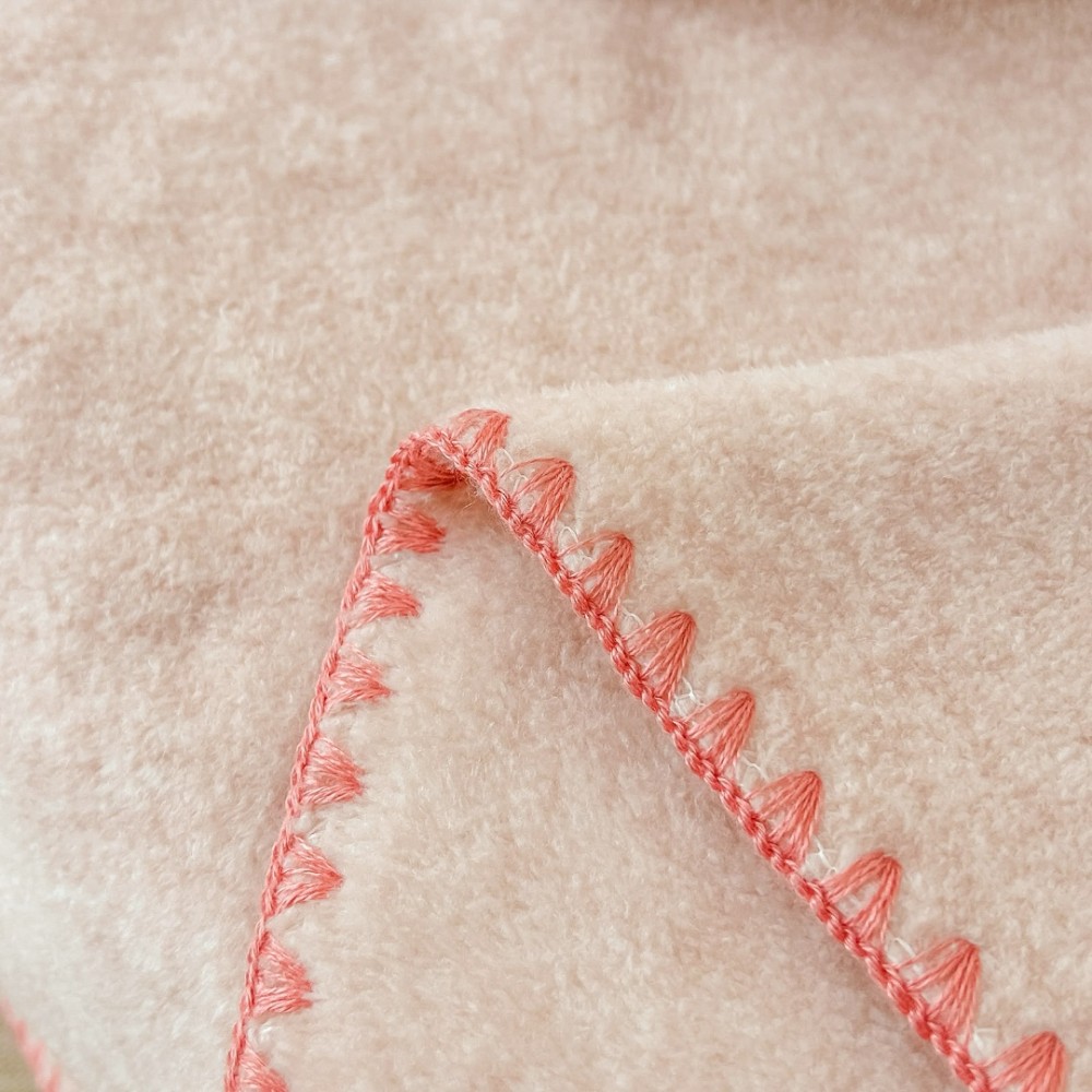 Patura Premium Tip Casmir cu Capsa 100x140 cm - Piersica — imaginea 5