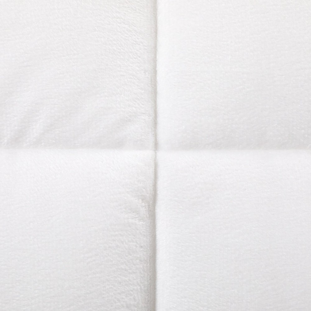 Pilota Cocolino Fluffy, 200x230cm si 2 fete de perna 50x70cm, Alb – imagine 7