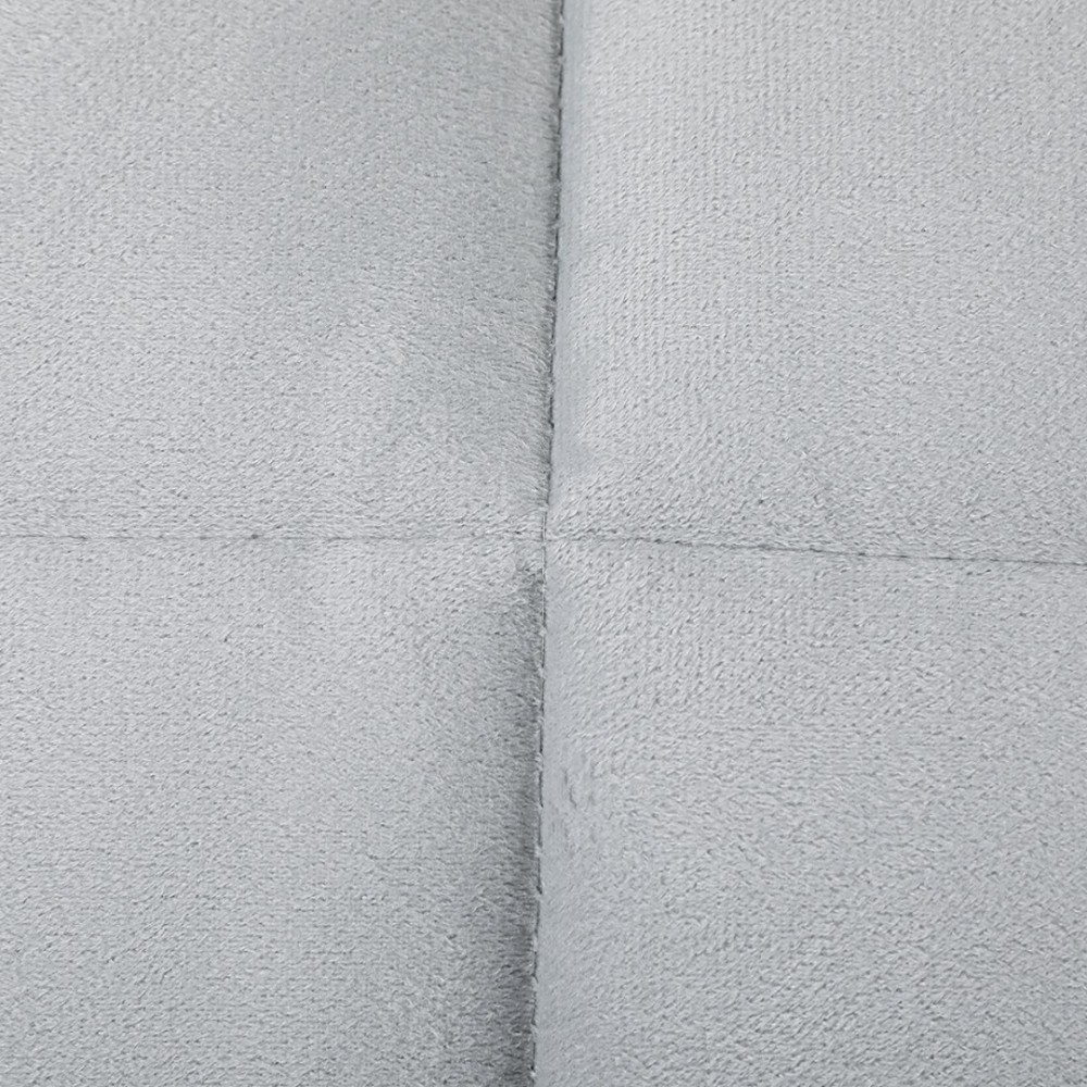 Pilota Cocolino Fluffy, 200x230cm si 2 fete de perna 50x70cm, Gri — imaginea 7