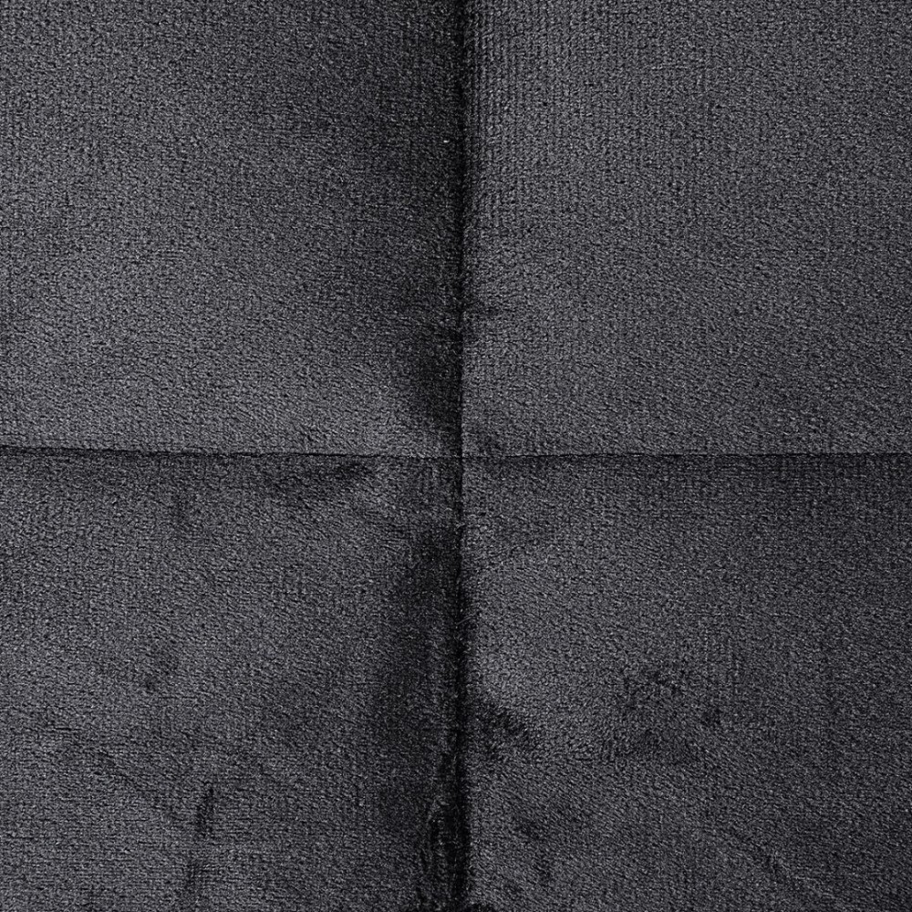 Pilota Cocolino Fluffy, 200x230cm si 2 fete de perna 50x70cm, Negru — imaginea 7