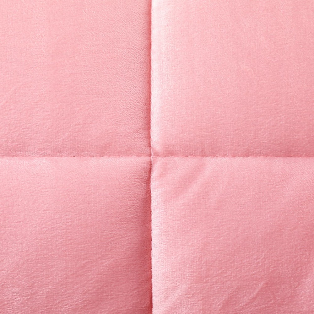 Pilota Cocolino Fluffy, 200x230cm si 2 fete de perna 50x70cm, Roz — imaginea 6