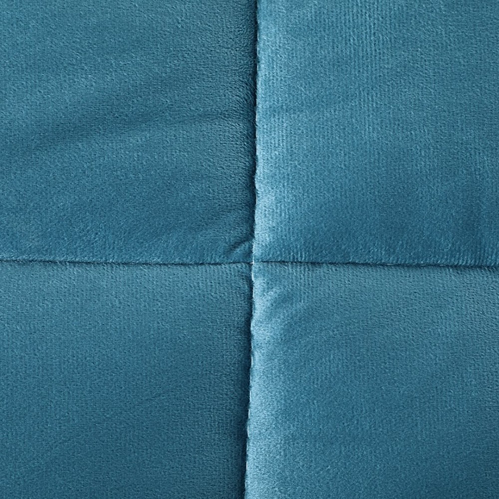 Pilota Cocolino Fluffy, 200x230cm si 2 fete de perna 50x70cm, Turquoise — imaginea 7