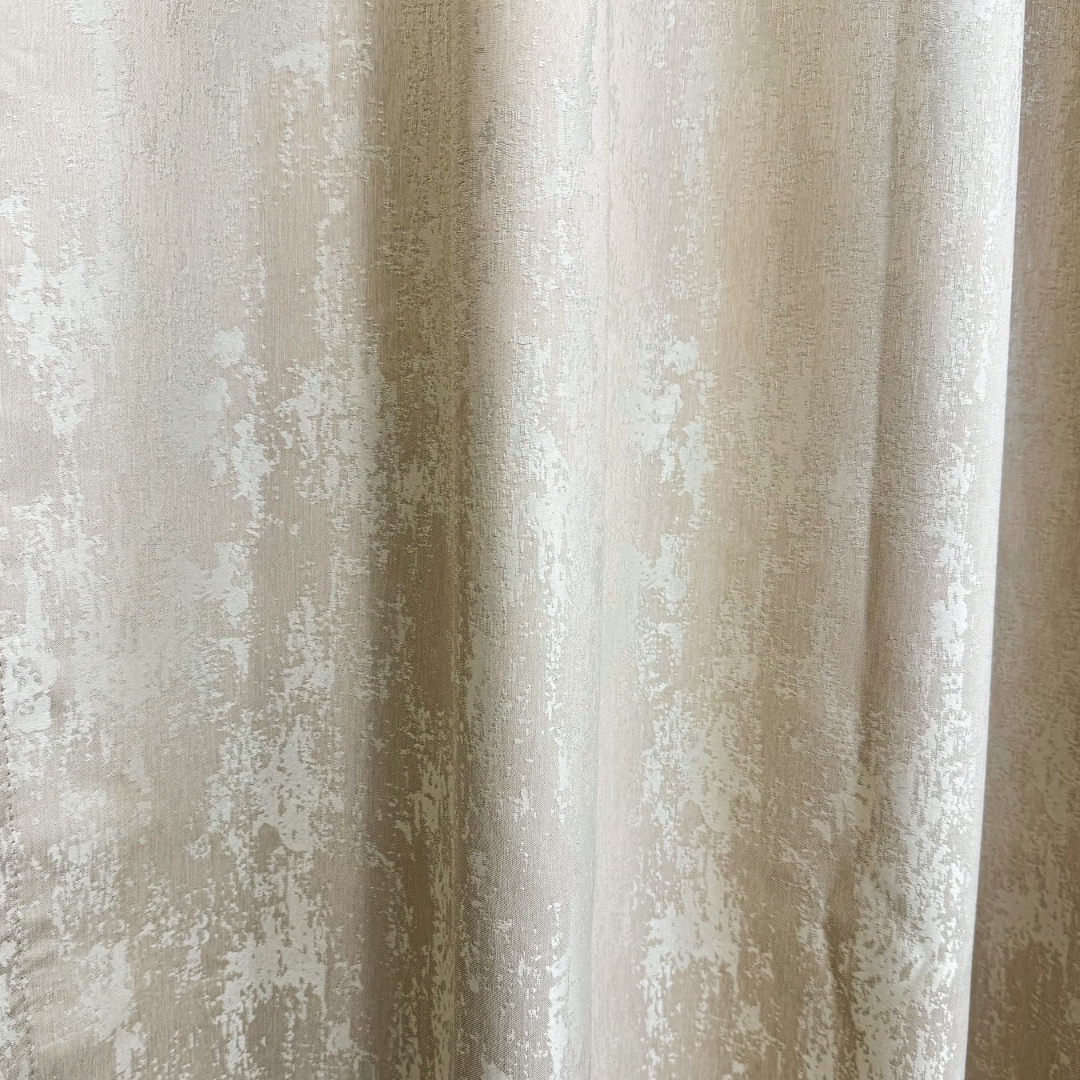 Draperie din Jacquard model Nisip, 140cm latime x 260cm inaltime, cu TIV LAT, CREM - 3 | YEO