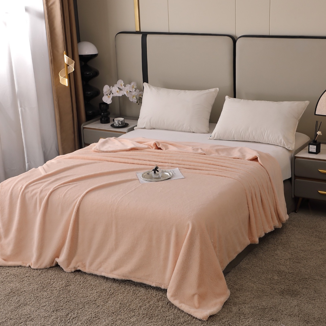 Patura Premium, 200x230cm, cu Blanita Shorthair si Cocolino, cu Fermoar, Somon – Lux, Caldura & Versatilitate!