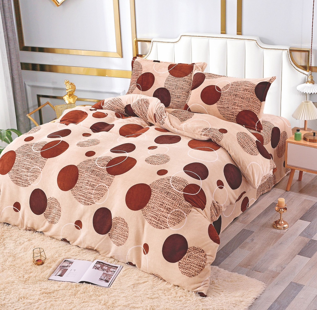 Lenjerie pat dublu, Super Pufoasa COCOLINO, 4 piese EST-CC15