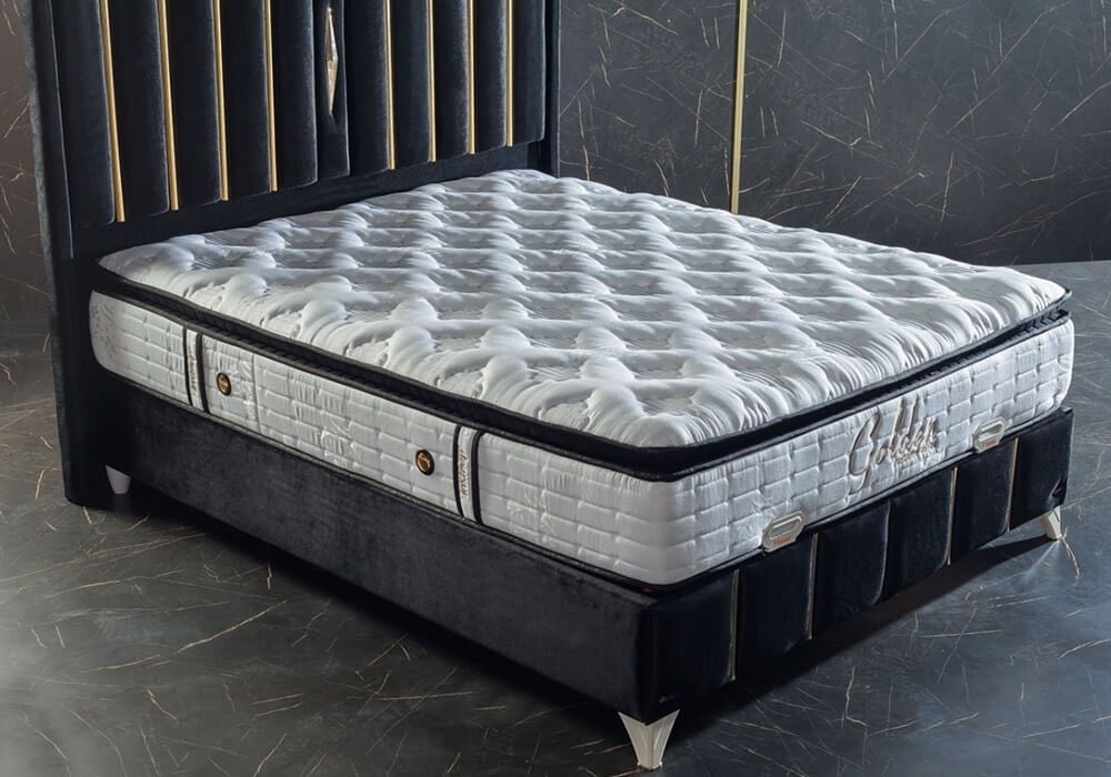 Saltea cu Topper ExtraLux Golden Exclusive Series