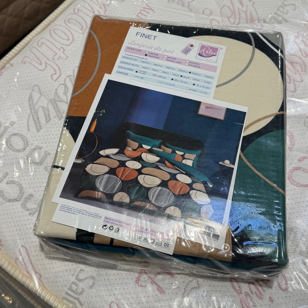 OUTLET-Resigilat - Lenjerie 6 piese finet