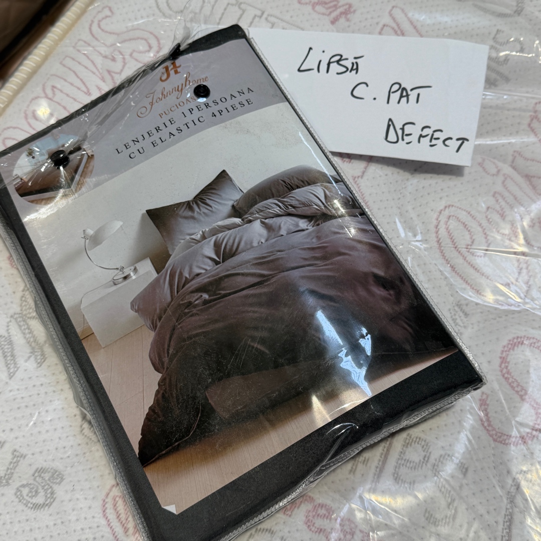OUTLET-Resigilat - Lenjerie 6 piese finet