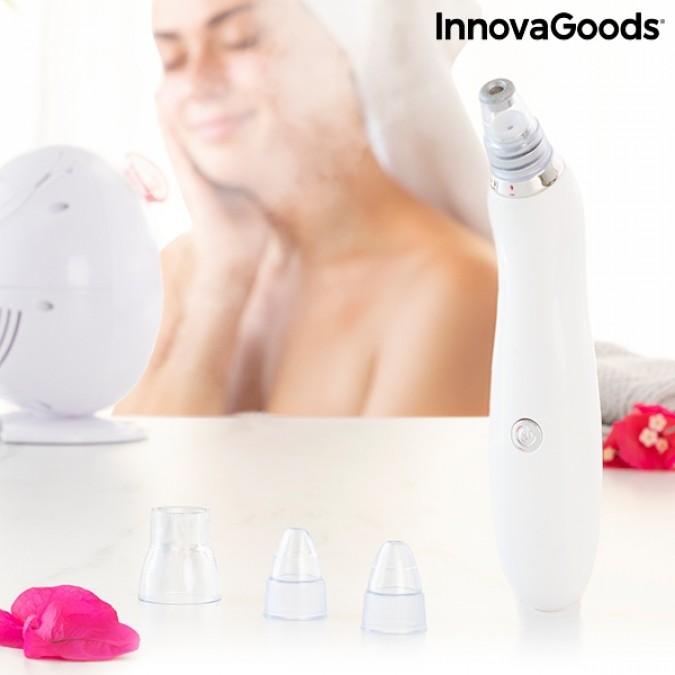 Aparat electric facial de curatare a punctelor negre pore-off InnovaGoods